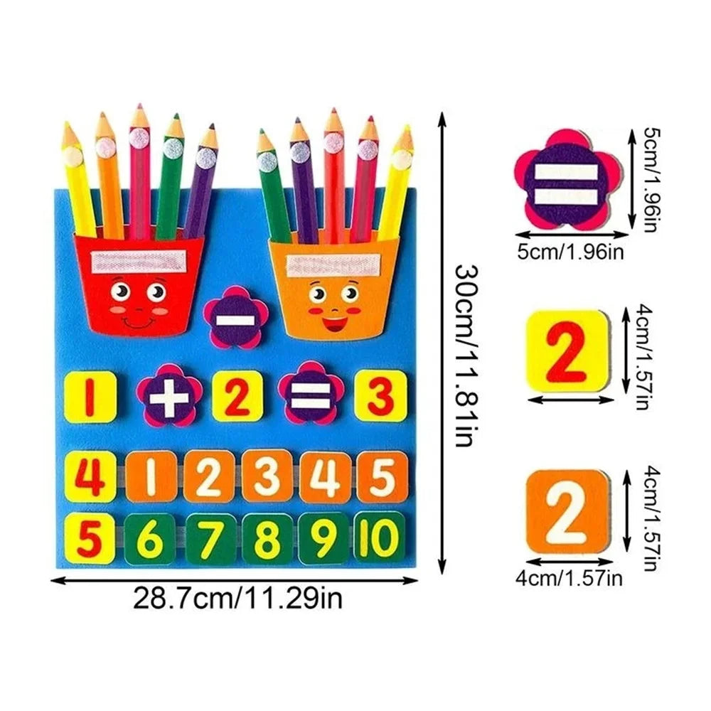 לוח לבד לחשבון – לומדים לספור, לחבר ולחסר – תמונה 6