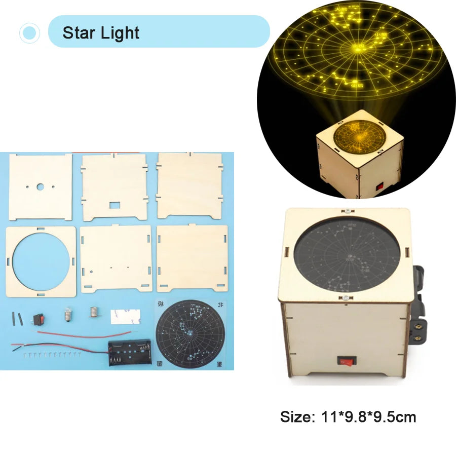 ערכת דגם מדעי להרכבה – אור, תנועה ומערכת השמש – תמונה 7