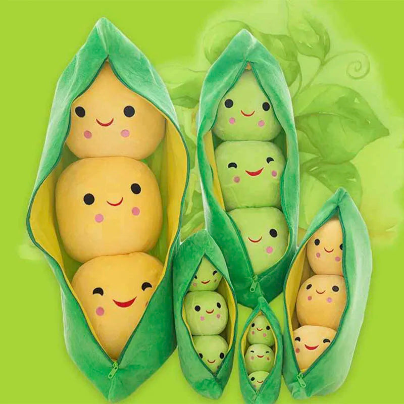 תרמיל אפונה מפרווה – 3 אפונים מחייכים – תמונה 5