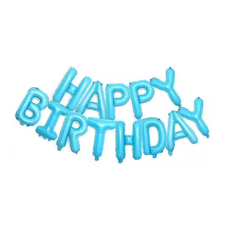 בלוני אותיות "HAPPY BIRTHDAY" 40 ס״מ – 16 צבעים כולל בוהו – תמונה 15