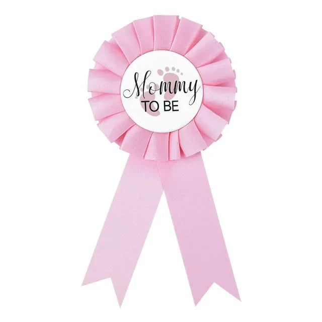 סרט וסיכה "Mommy to be" ו-"Daddy to be" למסיבת לידה וגילוי מין – תמונה 9
