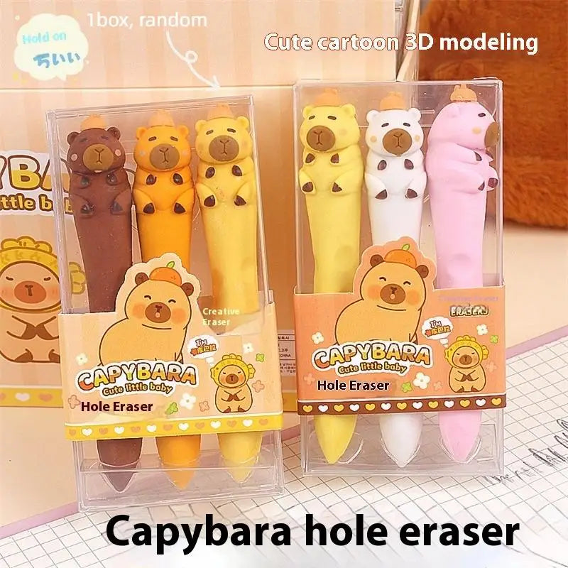 סט מחקי קפיברה חמודים