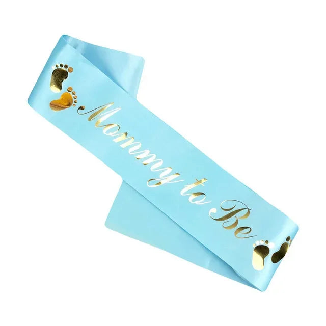 סרט וסיכה "Mommy to be" ו-"Daddy to be" למסיבת לידה וגילוי מין – תמונה 12