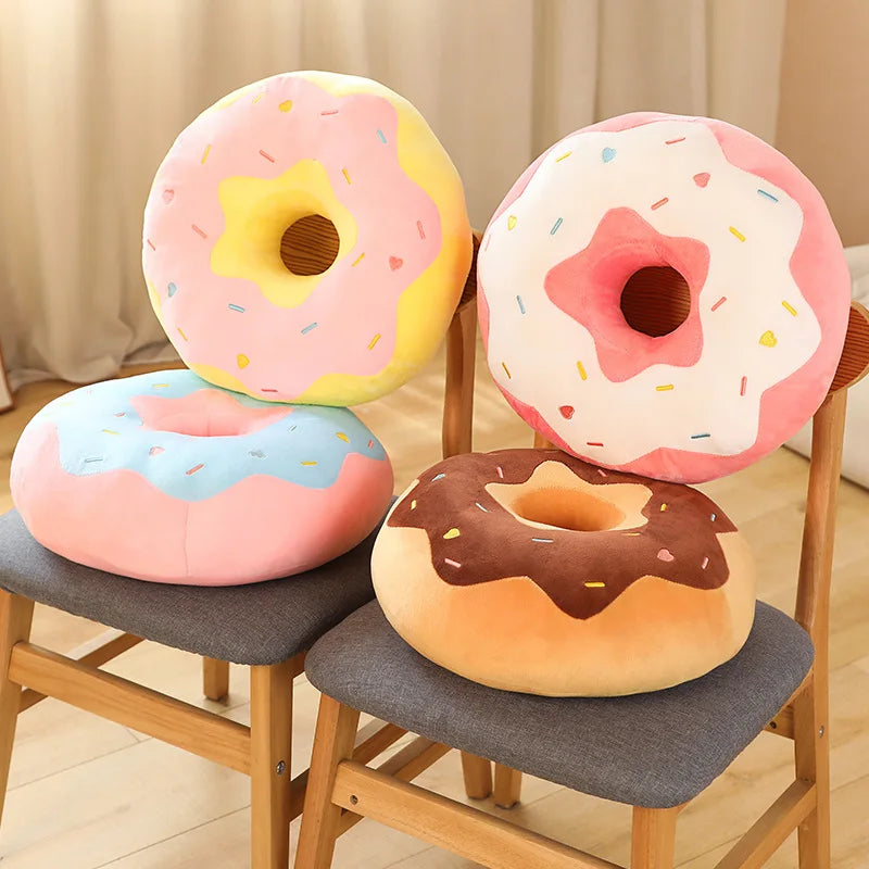 Close-up of the plush frosting and sprinkles detail