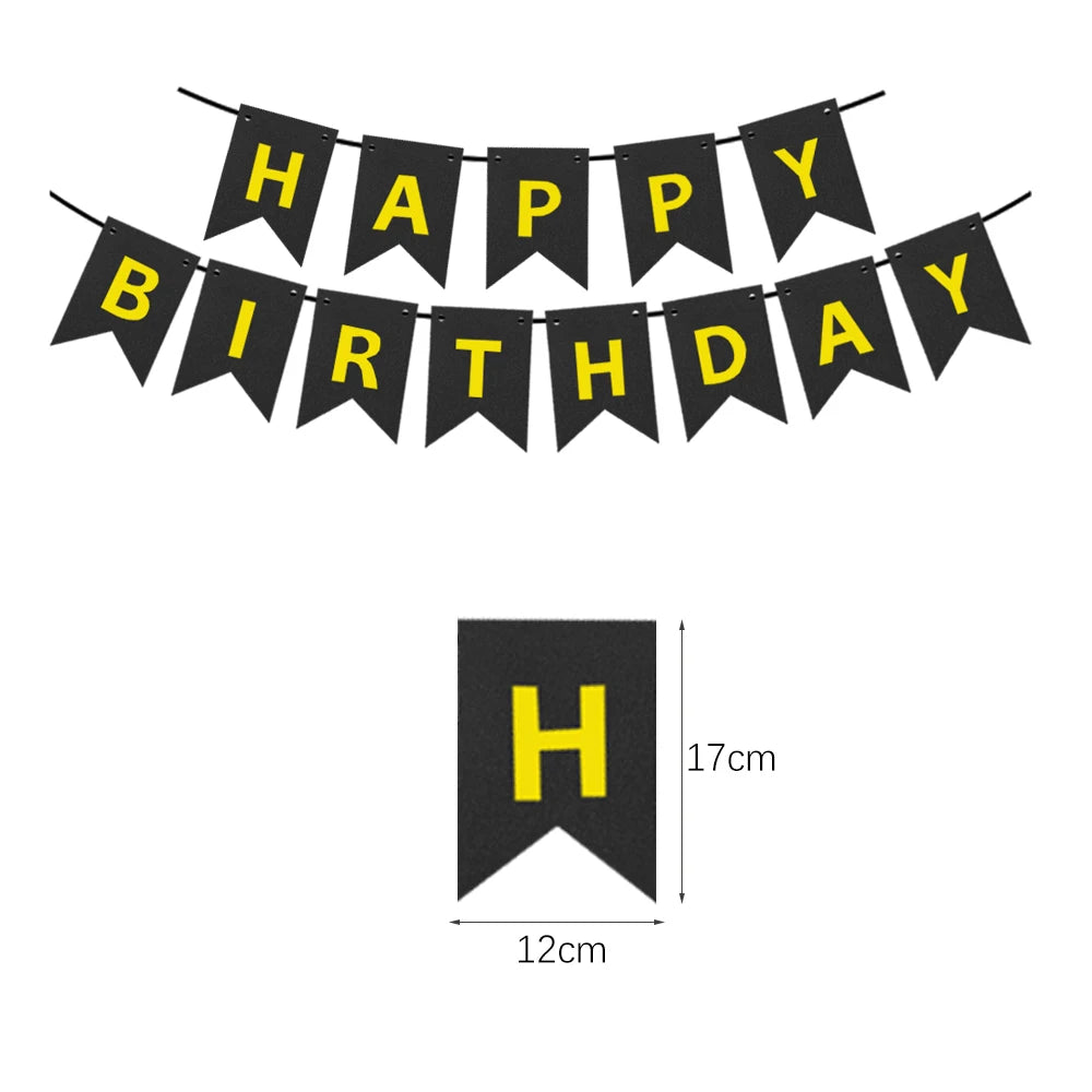 שרשרת דגלוני "Happy Birthday" – עשרות עיצובים – תמונה 10