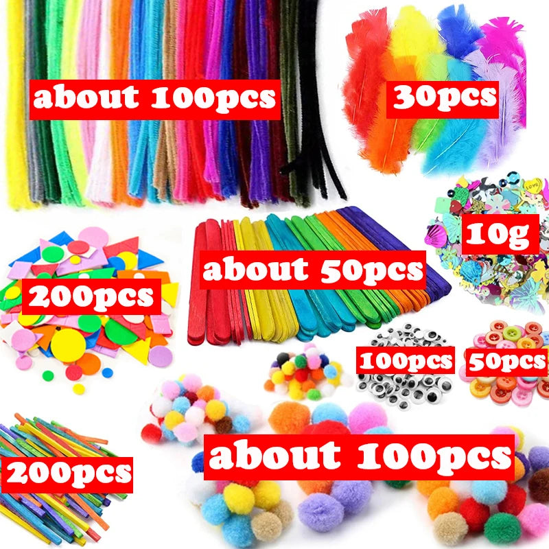 ערכת חומרי יצירה ענקית – 1000 חלקים – תמונה 3