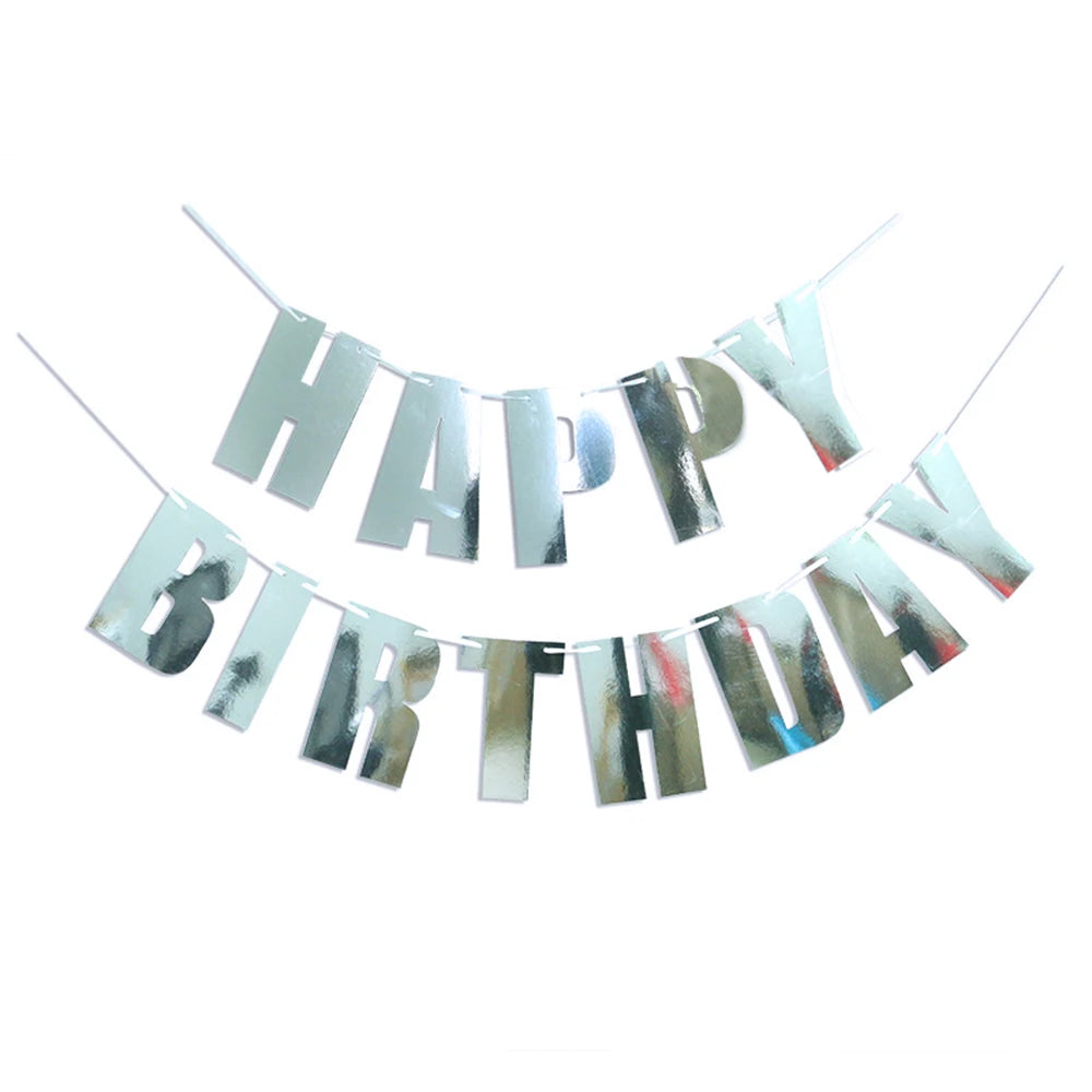 שרשרת דגלוני "Happy Birthday" – עשרות עיצובים – תמונה 18